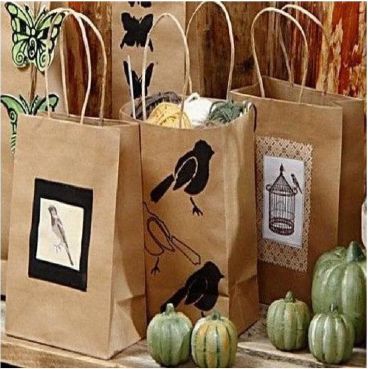 Image du produit Creativ Company Sac en papier (Pochette cadeau, 10 x)