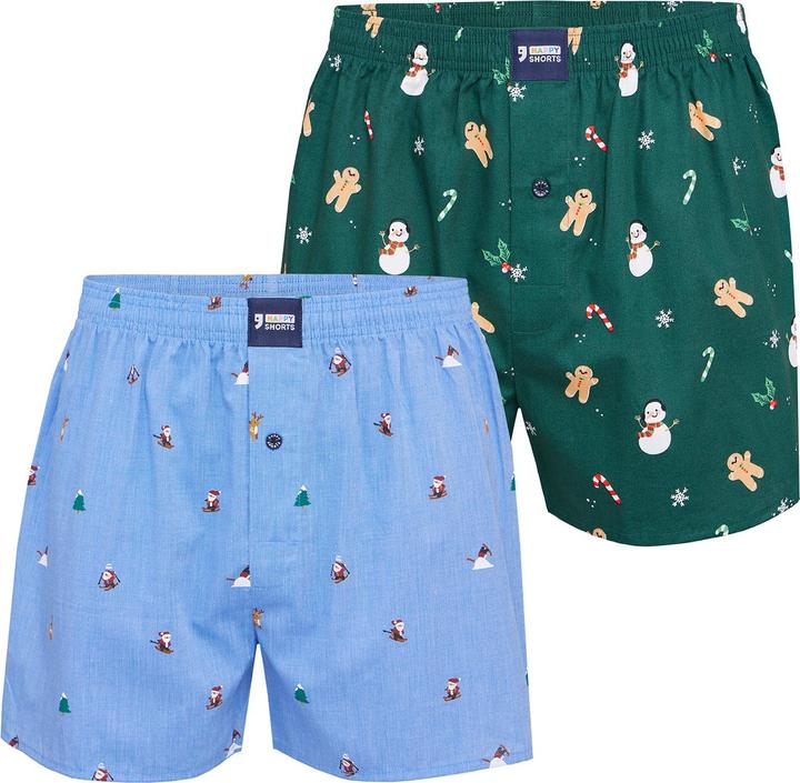 Happy shorts Boxer XMAS (M, 2er Pack)