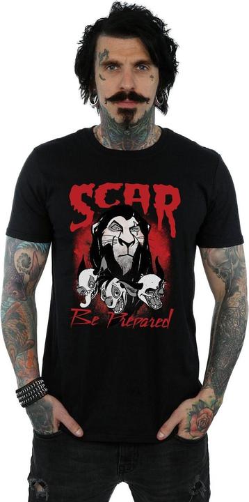 Immagine prodotto Disney The Lion King Scar Be Prepared Maglietta Uomo (3XL)