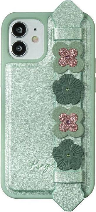 Actual product image Kingxbar The Sweet Series case is decorated with original Swarovski crystals for the iPhone 12 Pro (Apple iPhone 12)