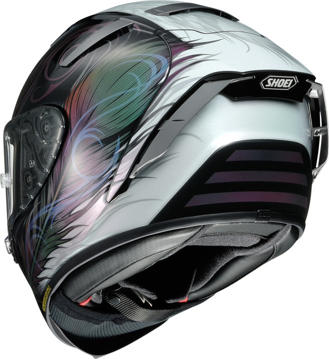 Actual product image Shoei X-Spirit III Kujaku TC-10 full face helmet (61 - 62 cm, XL)