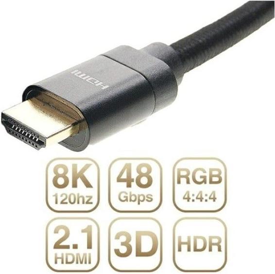 Produktbild Nenurodyta HDMI - HDMI Kabel 3m schwarz (KAT05123) (3 m, HDMI)