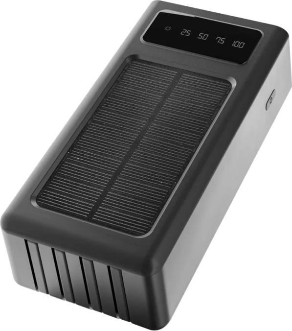 Immagine prodotto Extralink EPB-093 30000mAh Czarny | Powerbank | Powerbank solare, USB-C (30000 mAh, 10 W, 111 Wh)