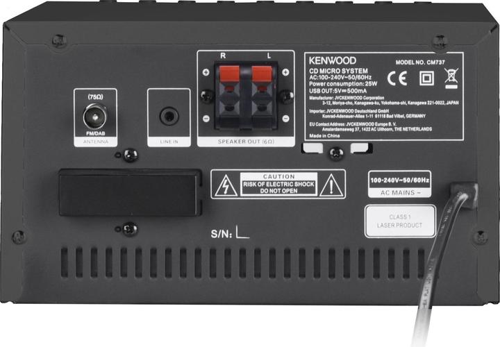 Produktbild Kenwood M-7000S (WLAN, Bluetooth, CD Player, 2x 30 W)