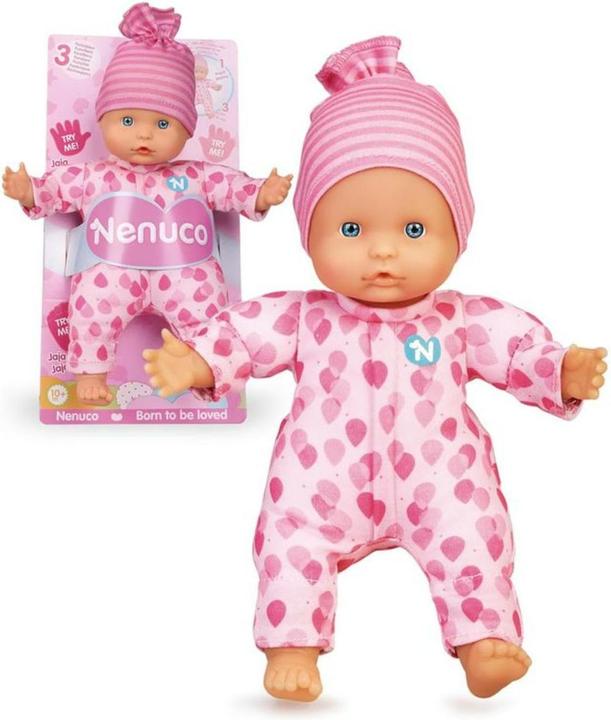 Immagine prodotto Famosa NENUCO SOFT 3 FUNZIONI - ROSA 25cm