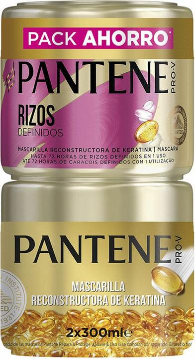 Produktbild Pantene Masc Cap Rizos 300 Duplo (600 ml, Flüssiges Shampoo)