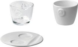 Actual product image Melitta Espresso cup "M-Collection", white, 80 ml made of porcelain, height: 54 mm, without handle (80 ml, 6 x)