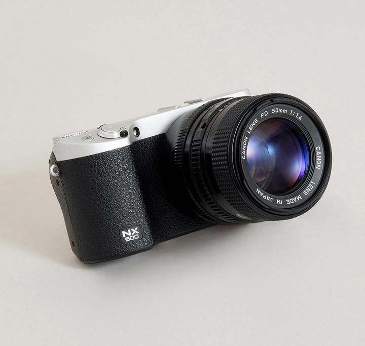 Actual product image Urth Lens Mount Adapter: Compatible with Canon FD Lens to Samsung NX Camera Body