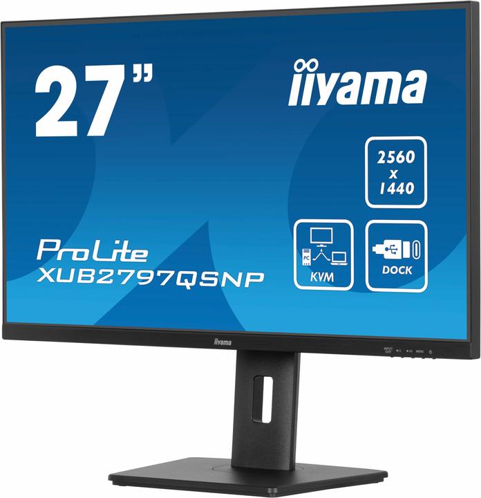 Produktbild iiyama Monitor XUB2797QSNP-B1 (2560 x 1440 Pixel, 27")