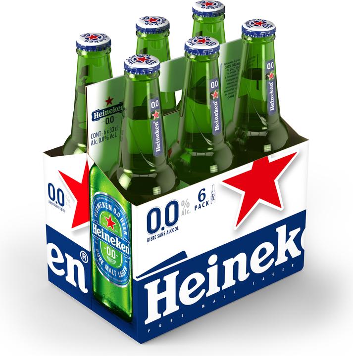 Image du produit Heineken Sans alcool 0.0 (24 x 33 cl)