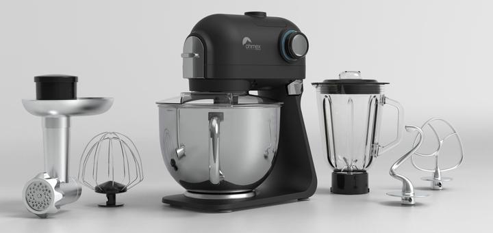 Ohmex Robot de cuisine OHM-SMX-5700 Noir (1200 W)