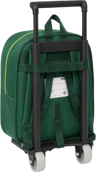 Produktbild Real Betis Balompié Schulrucksack mit Rädern grün 22 x 27 x 10 cm