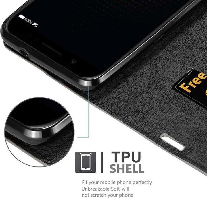 Productafbeelding Cadorabo Boek Onzichtbare Magneethoes (Xiaomi zwarte haai)