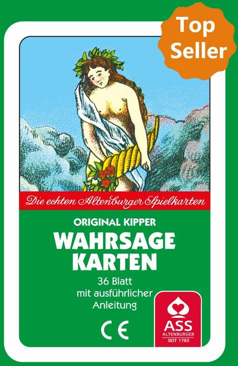 Actual product image Original Kipper fortune telling cards (German)