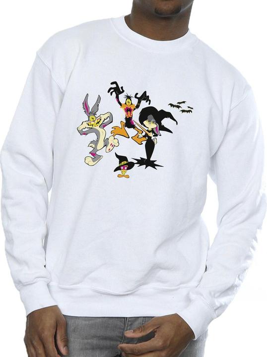 Actual product image Looney Tunes Mens Halloween Friends Sweatshirt (XXL)