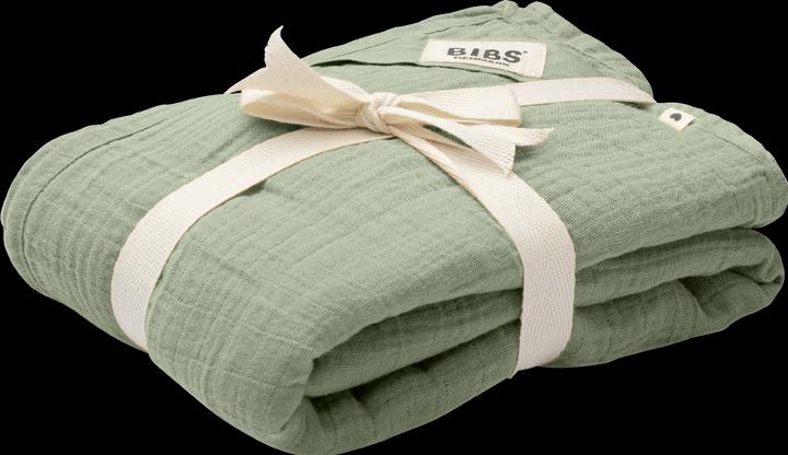 Bibs Muslin Swaddle 120x120cm Sage (120 cm, 120 cm)