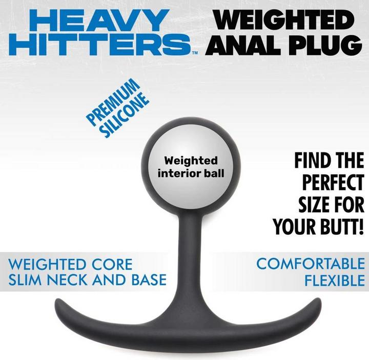 Image du produit Heavy Hitters Butt Plug /w Weight - Petit