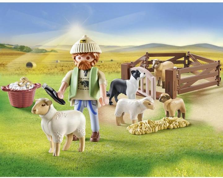 Immagine prodotto Playmobil Giovane pastore con pecore (71444, Paese Playmobil)