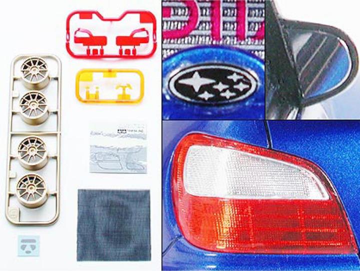 Actual product image Tamiya Subaru Impreza WRC 2001