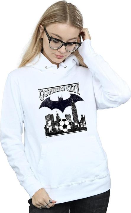 Actual product image Womens/Ladies Batman Football Gotham City Hoodie (XL)