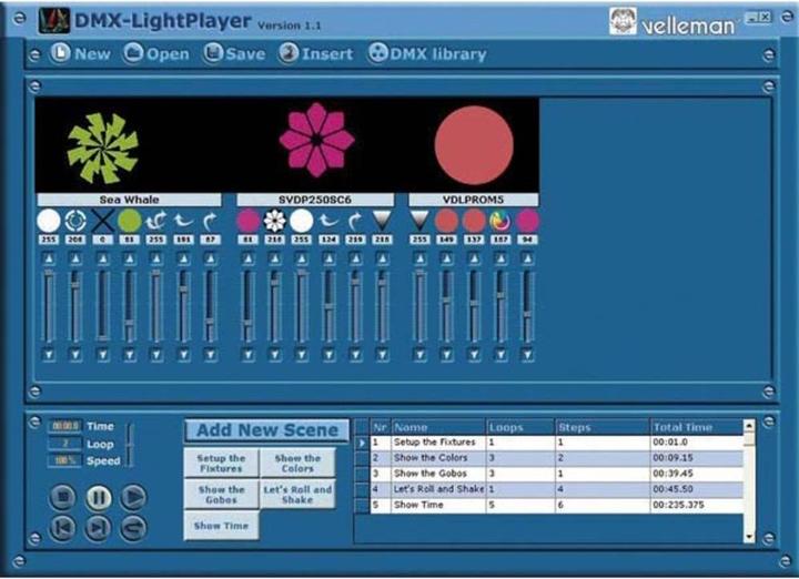 Produktbild Velleman USB-gesteuerte DMX-Schnittstelle