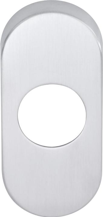 Produktbild Ogro Dorma Drückerrosette Premium 6621 | mit Hochhaltefeder | 23,5mm Edelstahl matt (Türgarnitur)