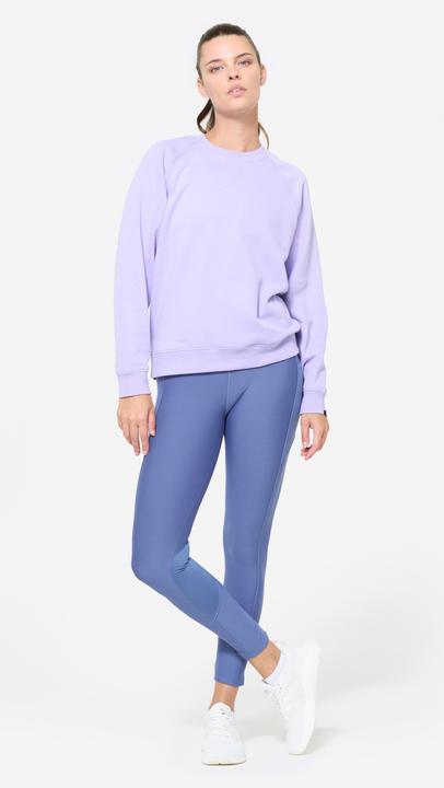 Image du produit Domyos Sweatshirt Damen Baumwollgewebe - lavendel (L)