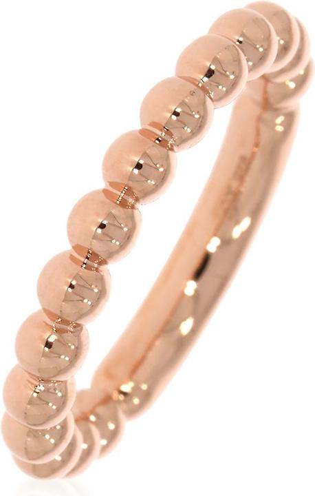 Actual product image Xen Ring ball design rose gold plated (52, 925 Silver)