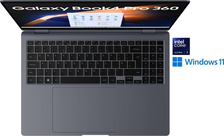 Produktbild Samsung Galaxy Book4 Pro 360 (16", Intel Core Ultra 7 155H, 16 GB, 1000 GB, DE)