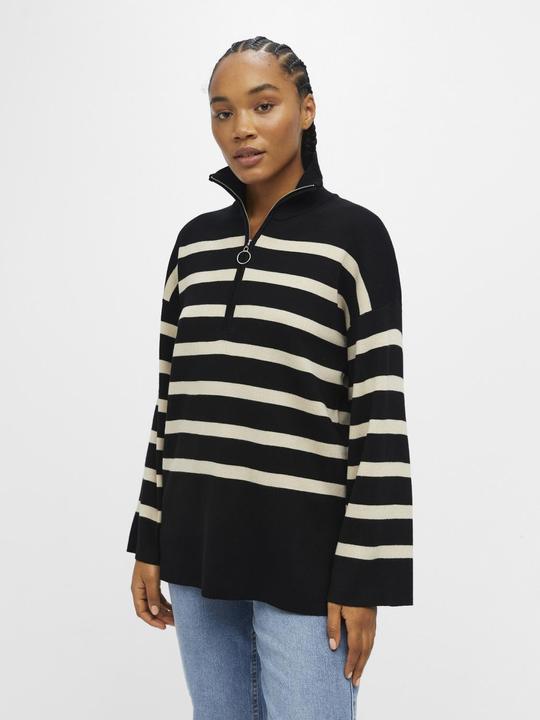 Produktbild Object Gestreifter Pullover (L)
