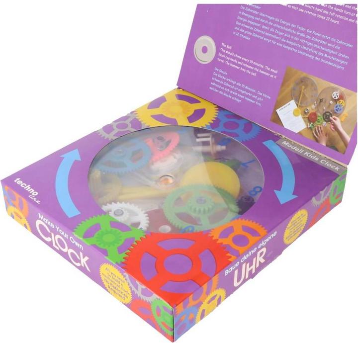 Immagine prodotto Technoline Orologio da parete meccanico Kit di apprendimento (20 cm)