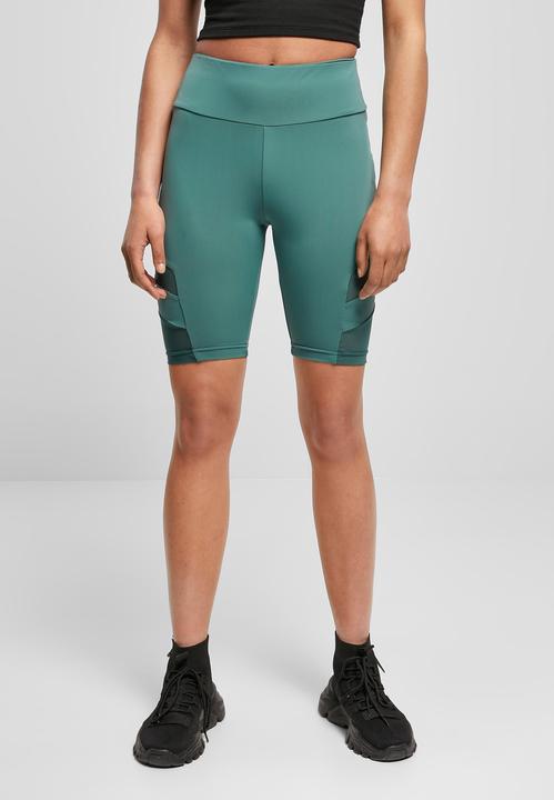 Immagine prodotto Urban Classics Pantaloncini da ciclismo Tech Mesh a vita alta da donna (XS)