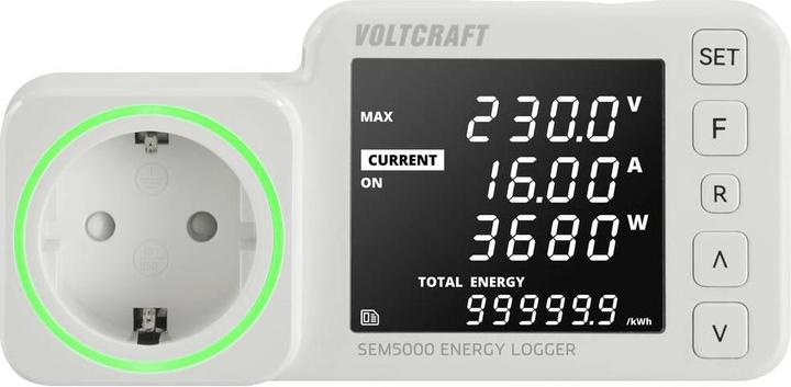 Produktbild Voltcraft SEM5000 Energiekosten-Messgerät Kostenprognose Alarmfunktion Stromtarif