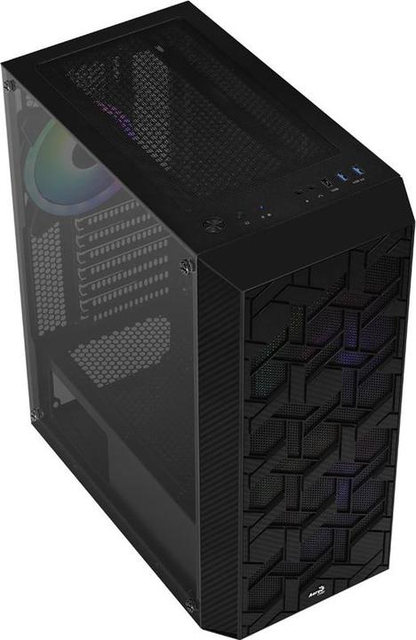 Actual product image AeroCool Hive-G-BK-v1 (ATX, Mini-ITX, Mini-ATX, Micro-ITX)