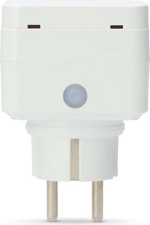 Immagine prodotto Nedis SmartLife Spina intelligente Wi-Fi | IP44 | Misuratore di potenza | 3680 W | Francia / Tipo E (CEE
