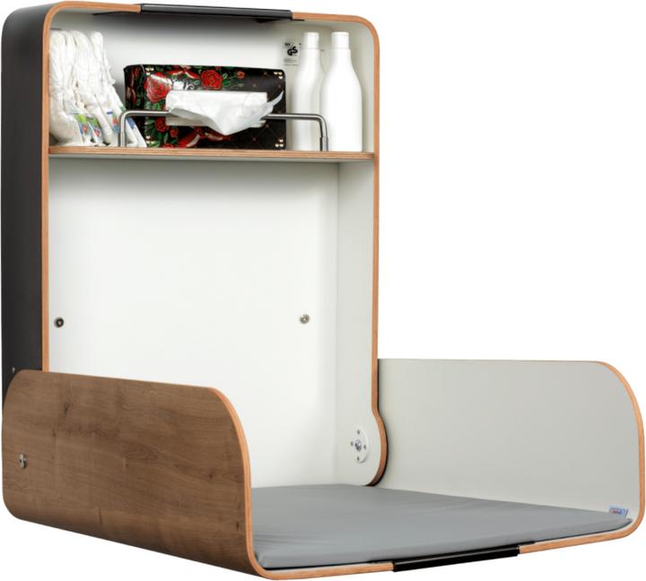 Image du produit Timkid Table à langer bois/inox Midi chêne