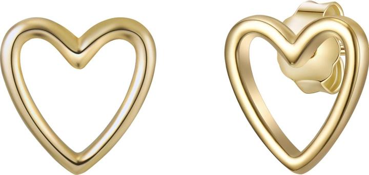 Glanzstücke München Damen Herz Sterling Silber gelbgold - 11820 (Sterling Silber)