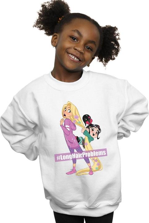 Immagine prodotto Disney Wreck It Ralph Rapunzel And Vanellope Felpa Ragazze (152, 158)