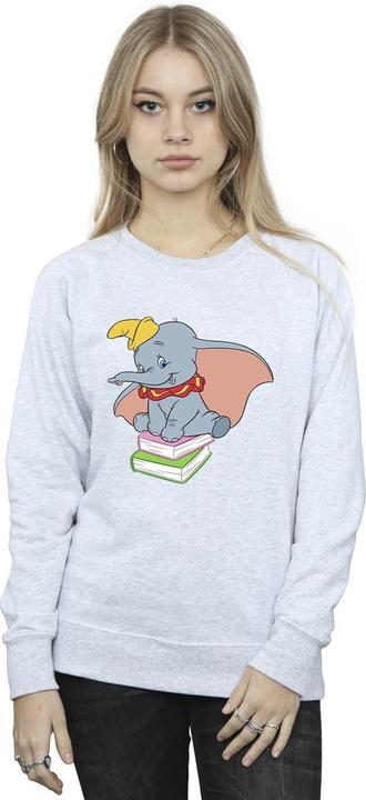 Immagine prodotto Disney Dumbo Sitting On Books Felpa Donna (S)