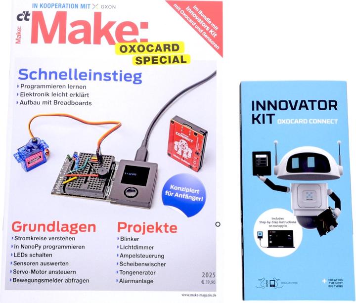 Actual product image Oxon Oxocard Connect Innovator Kit Developer Board