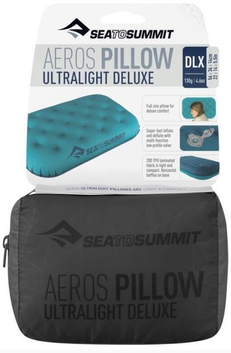 Immagine prodotto Sea To Summit Cuscino ultraleggero Aeros Deluxe (Cuscino per testa e collo)