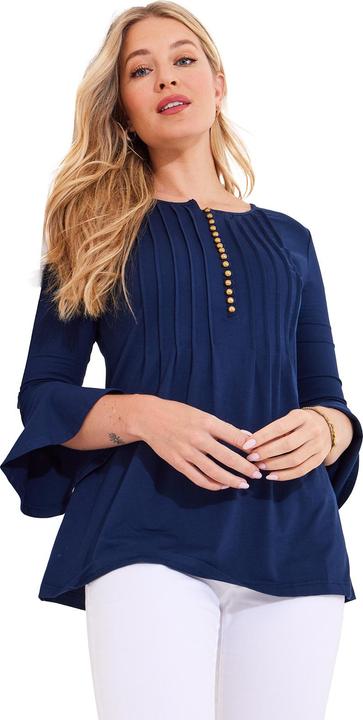 Produktbild Joe Browns Longline Button-Down Jersey Top (40)