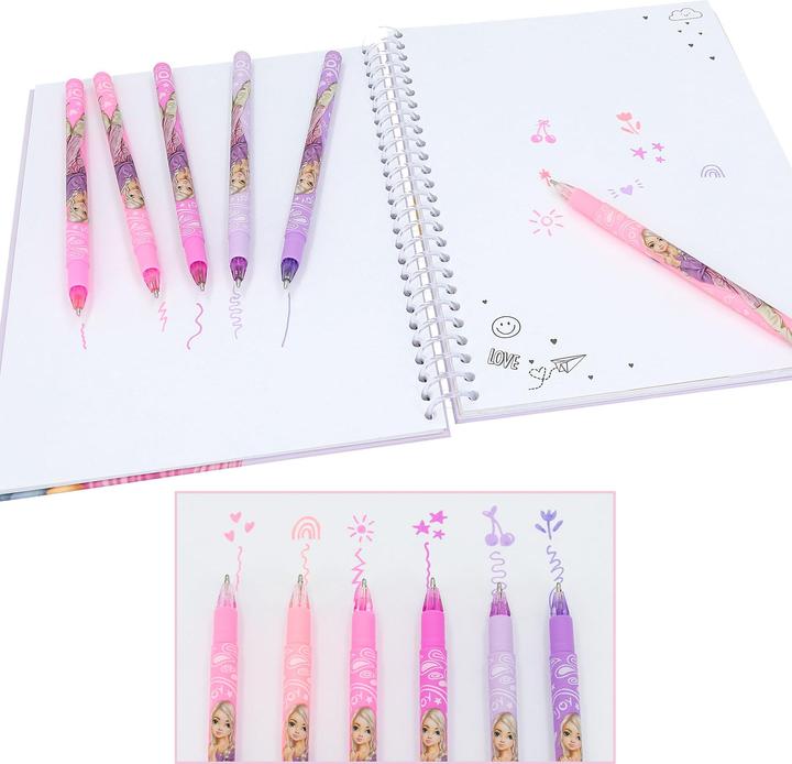 Image du produit Magni DEPESCHE TOPModel Stylos gel Girly 6 pièces (Multicolore, 6 x)