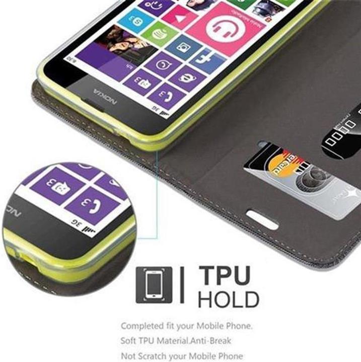 Actual product image Cadorabo Book Jeans Optics Cover (Nokia Lumia 630)