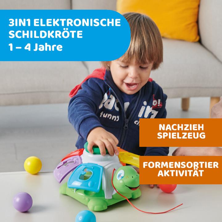 Produktbild Chicco Nachziehspielzeug Sortier-Schildkröte zum Ziehen