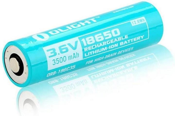 Actual product image Olight 18650