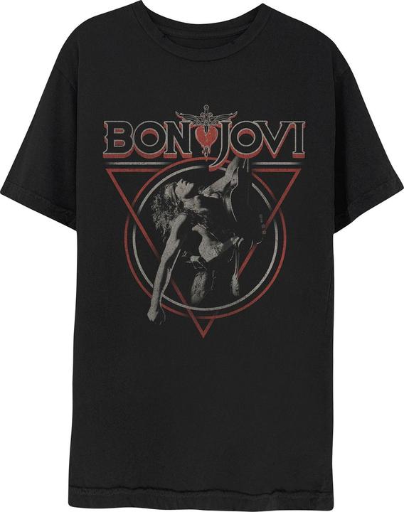 Bon Jovi Triangle Overlap TShirt (XL)