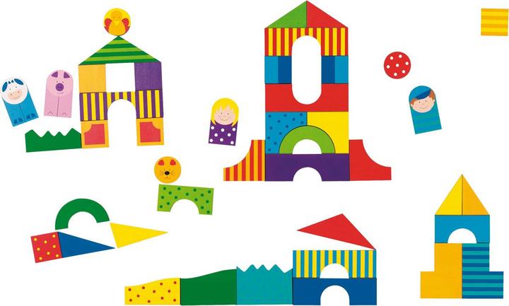 Actual product image Goki Wooden farm puzzle