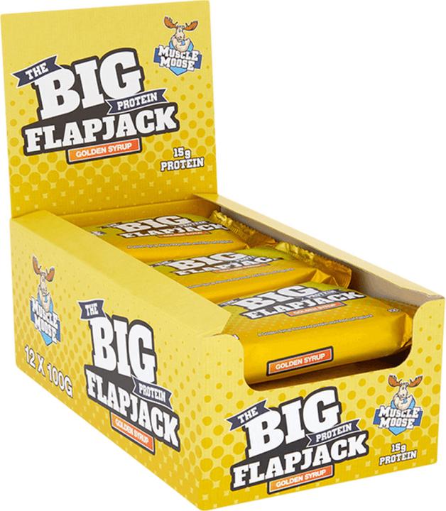 Immagine prodotto Muscle Moose Flapjack proteico grande (Sciroppo d'oro, 1 pz., 1493 g)