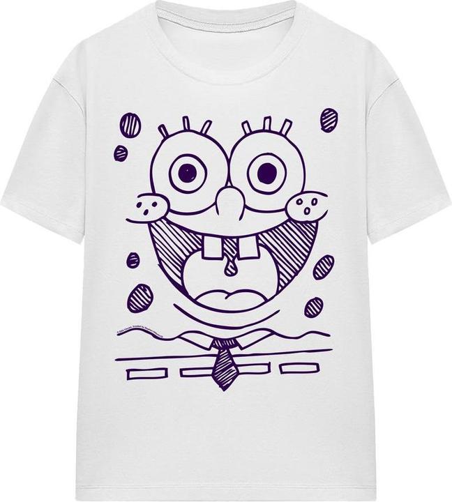 Immagine prodotto Spongebob Squarepants Grin Maglietta Penna in Feltro Adulto Unisex (S)
